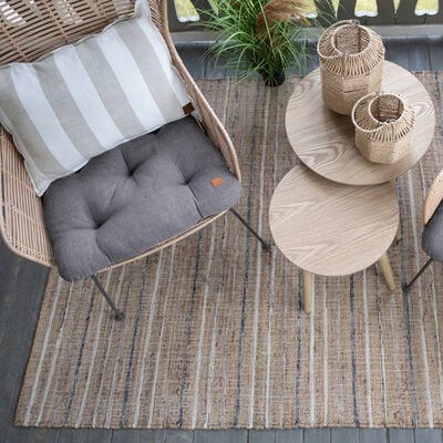 Fanni K Piennar juuttimatto 140x200 cm luonnonväri/harmaa